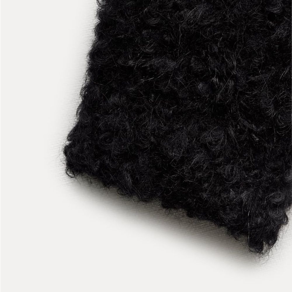 LAST! ZARA MANTECO 82% WOOL BOUCLE COAT ZW COLLECTION - Picture 4 of 11